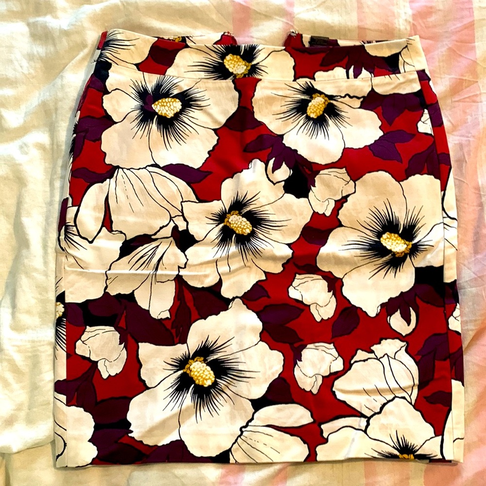 Ann Taylor floral skirt